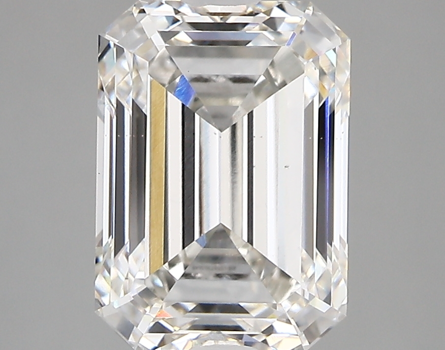 3.65 Carat H-VS1 Ideal Emerald Diamond