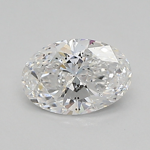 0.50 carat e SI1 EX  Cut IGI oval diamond