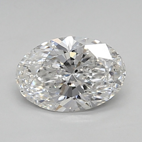 0.59 carat e SI1 EX Cut IGI oval diamond