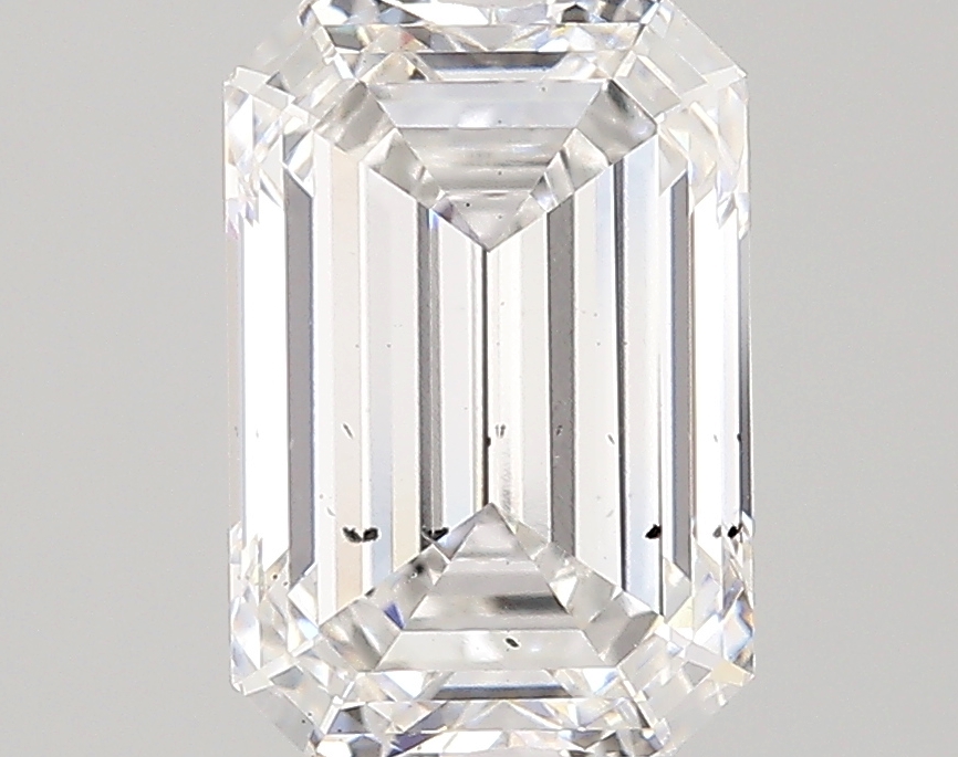 3.10 Carat F-SI1 Ideal Emerald Diamond