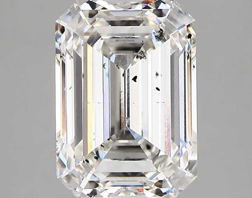3.19 Carat G-SI1 Ideal Emerald Diamond