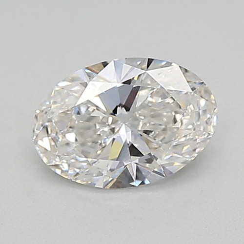 0.53 carat f VVS1 EX Cut IGI oval diamond