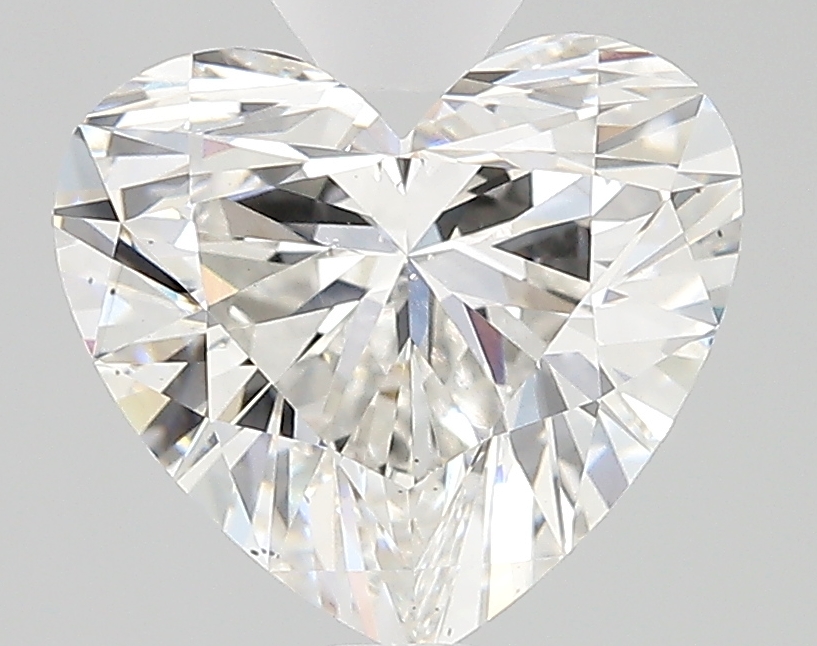 2.81 Carat G-VS2 Ideal Heart Diamond