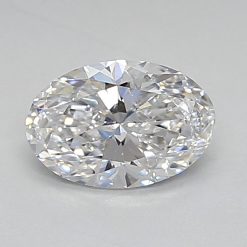 0.58 carat e SI1 EX Cut IGI oval diamond