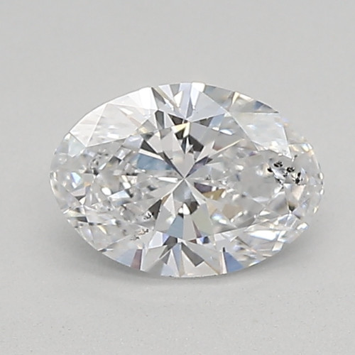 0.57 carat e SI1 EX Cut IGI oval diamond