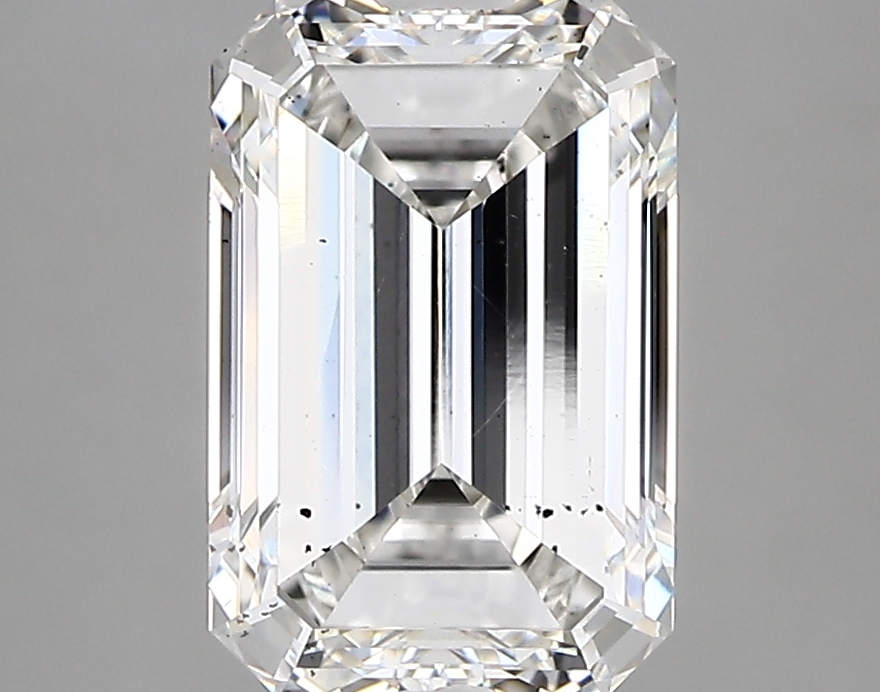 3.00 Carat G-SI1 Ideal Emerald Diamond