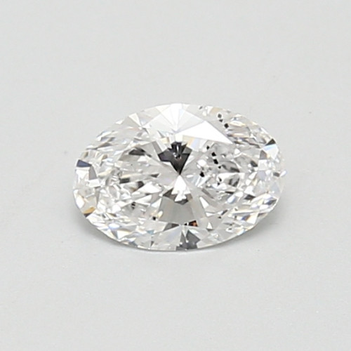 0.57 carat e SI1 EX Cut IGI oval diamond