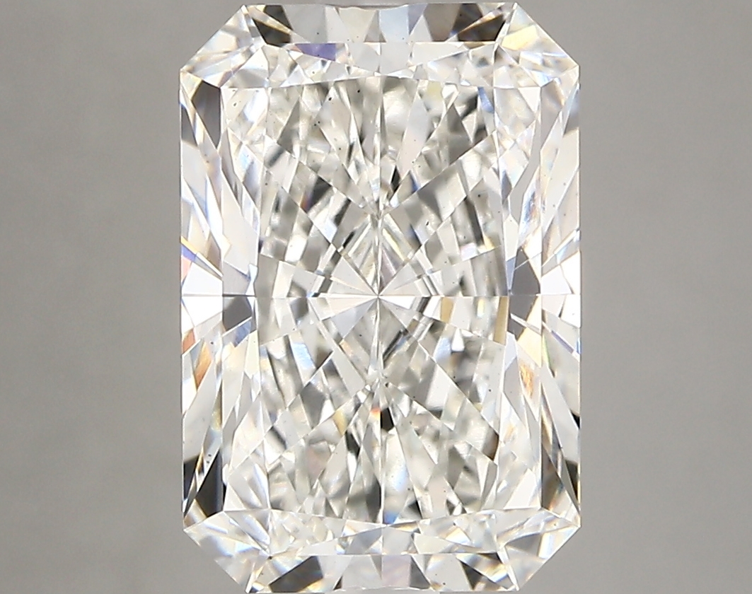 4.45 Carat G-VS2 Ideal Radiant Diamond