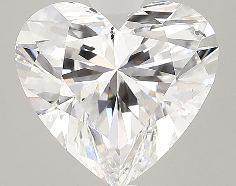 2.89 Carat F-SI1 Ideal Heart Diamond