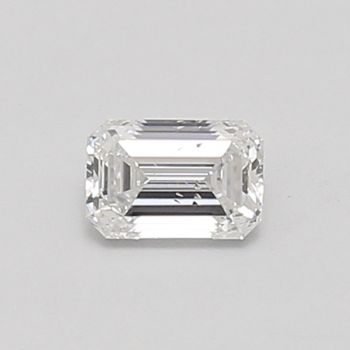 0.53 carat f SI1 VG  Cut IGI emerald diamond