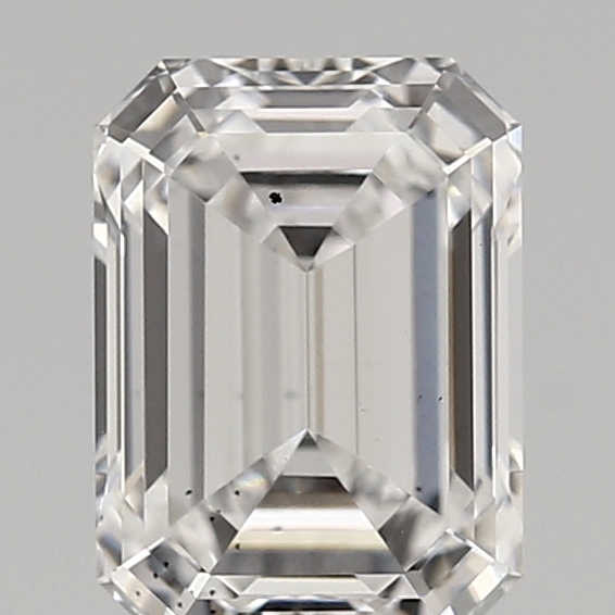 1.79 Carat E-SI1 Ideal Emerald Diamond