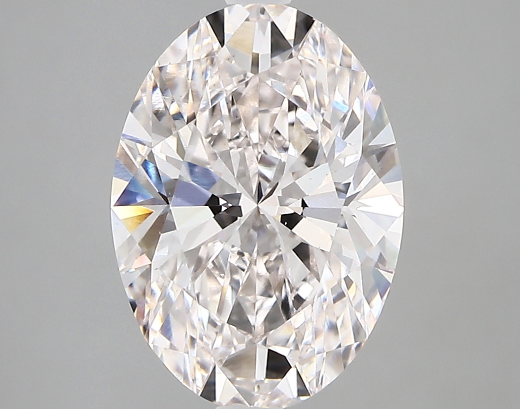 3.28 Carat H-VS1 Ideal Oval Diamond