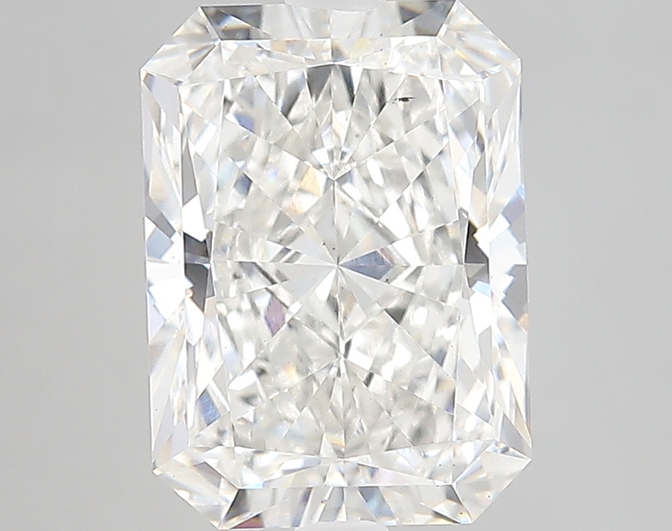 3.91 Carat G-VS2 Ideal Radiant Diamond