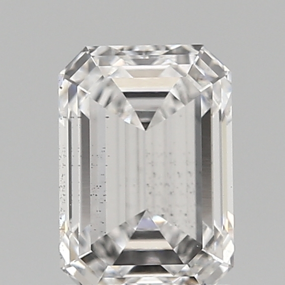1.30 Carat E-SI1 Ideal Emerald Diamond