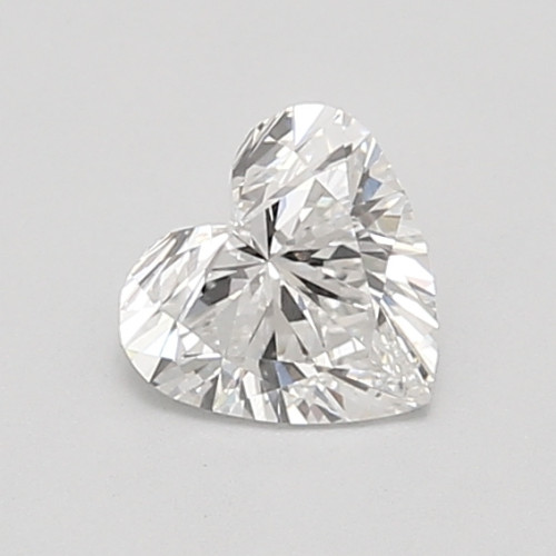 0.9 carat f VVS2 EX Cut IGI heart diamond