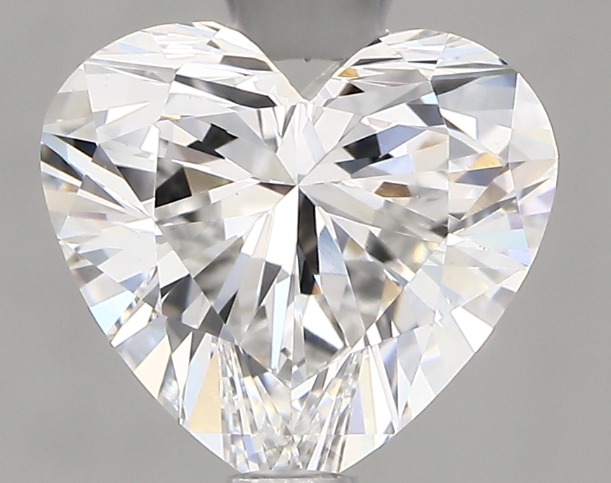 1.88 Carat E-VVS2 Ideal Heart Diamond