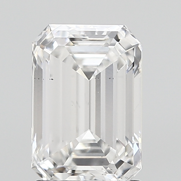 1.77 Carat G-VS2 Ideal Emerald Diamond