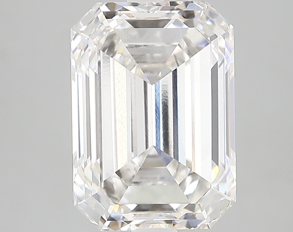5.02 Carat H-VS1 Ideal Emerald Diamond