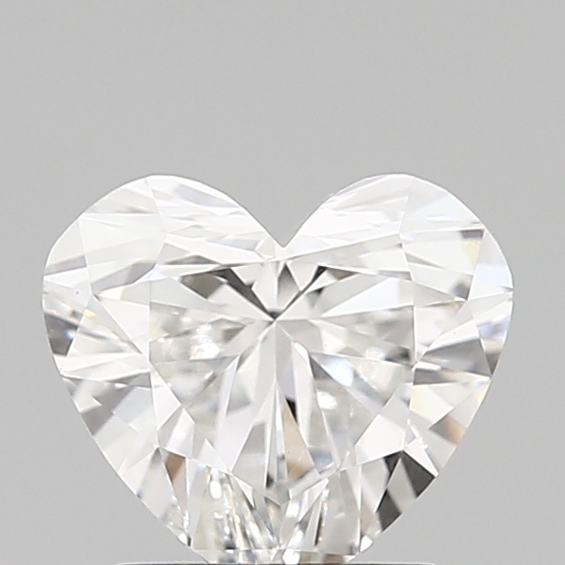 1.40 Carat F-VVS2 Ideal Heart Diamond