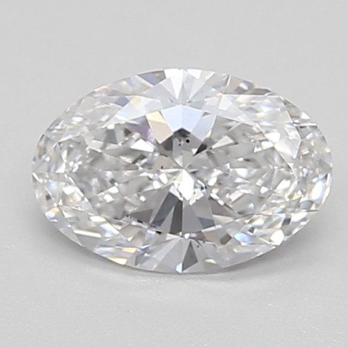 0.59 carat d SI1 EX Cut IGI oval diamond