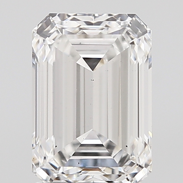 1.92 Carat F-VS2 Ideal Emerald Diamond