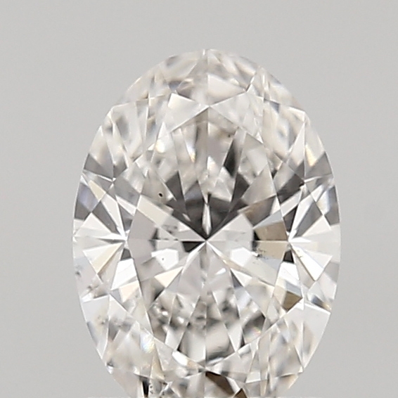 1.00 Carat G-SI1 Ideal Oval Diamond