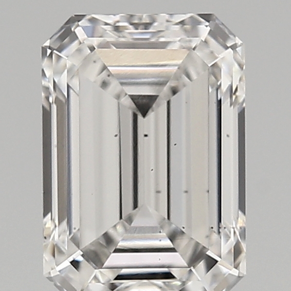 1.88 Carat F-SI1 Ideal Emerald Diamond