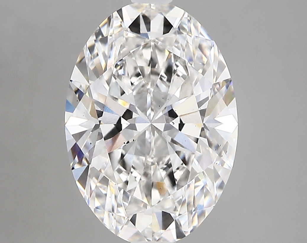 3.22 Carat G-VS2 Excellent Oval Diamond Image 