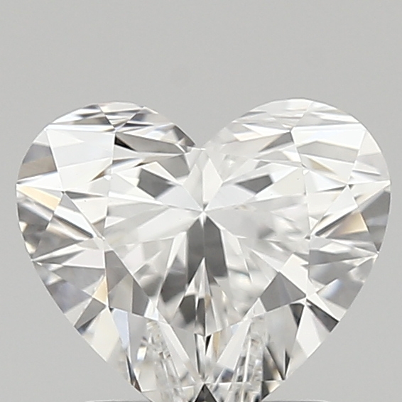 1.42 Carat E-VVS2 Ideal Heart Diamond