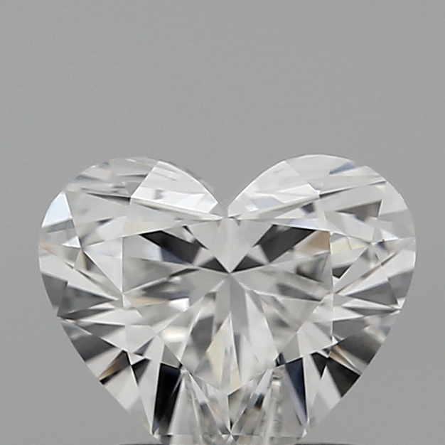 1.38 Carat G-VVS2 Ideal Heart Diamond