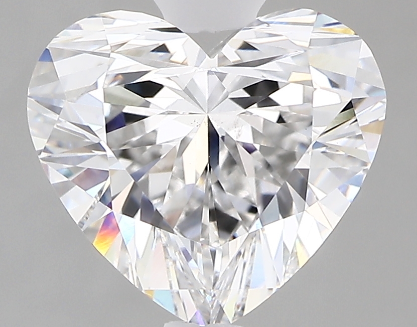 2.81 Carat F-VS1 Ideal Heart Diamond