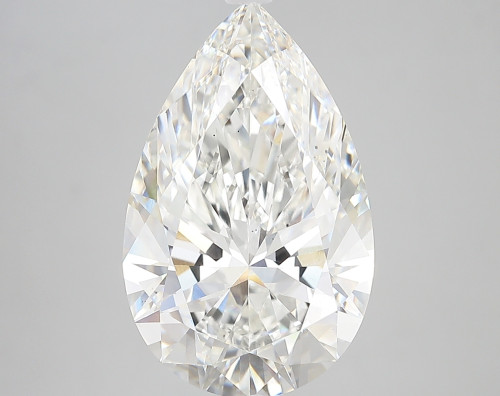 6.4 carat g VS1 EX Cut IGI pear diamond