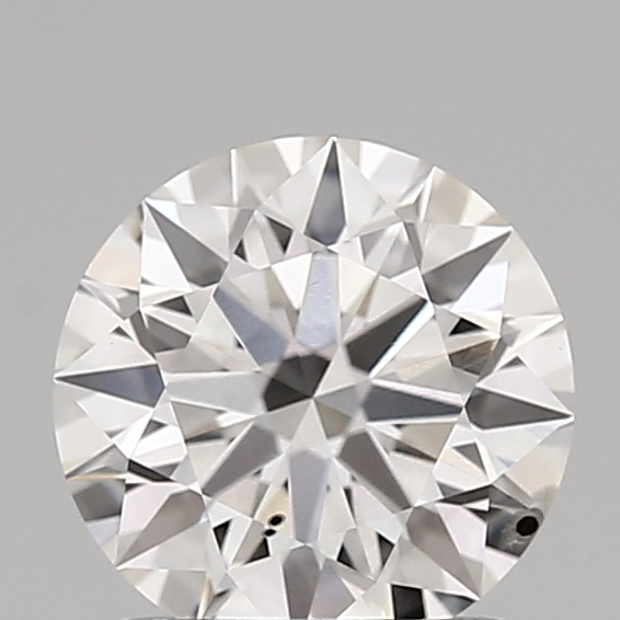 1.29 Carat G-SI1 Ideal Round Diamond