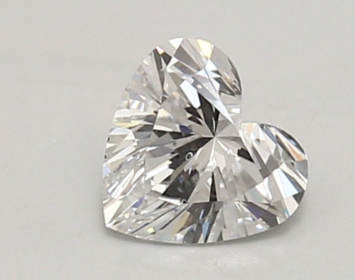 0.91 carat e SI1 EX  Cut IGI heart diamond
