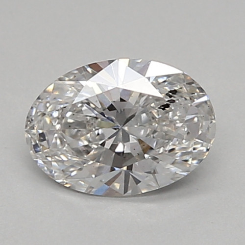 0.52 carat f SI1 EX  Cut IGI oval diamond