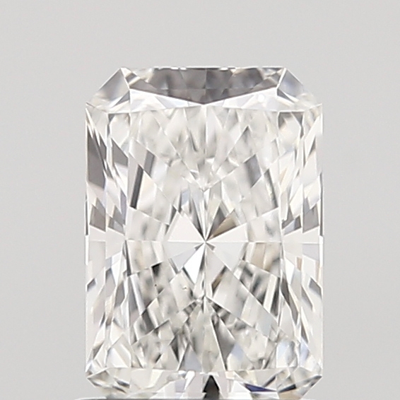 1.01 Carat F-VVS2 Ideal Radiant Diamond