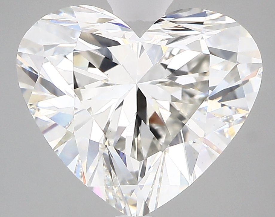 4.52 Carat H-VS1 Ideal Heart Diamond