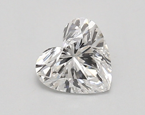 0.71 carat e VS2 EX  Cut IGI heart diamond