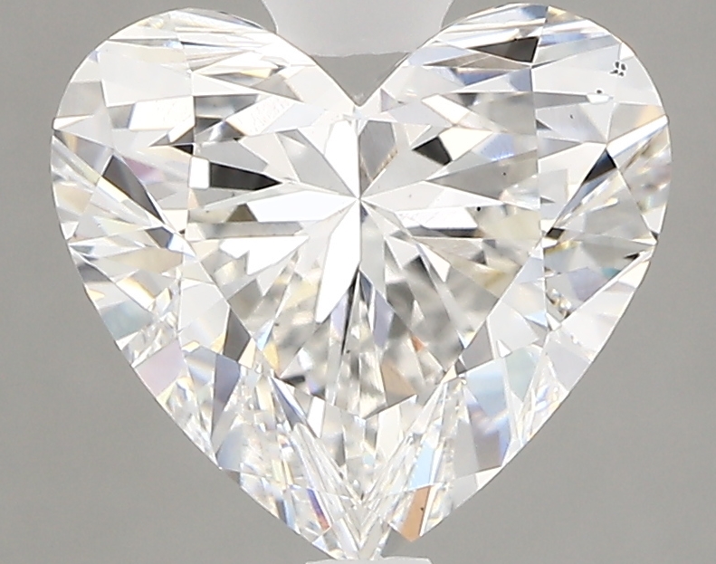2.85 Carat F-VS2 Ideal Heart Diamond