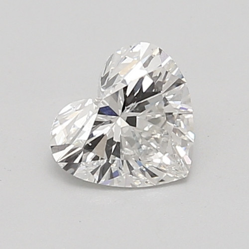 0.92 carat f VS2 EX  Cut IGI heart diamond