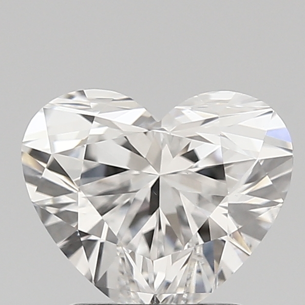 1.71 Carat E-VVS2 Ideal Heart Diamond