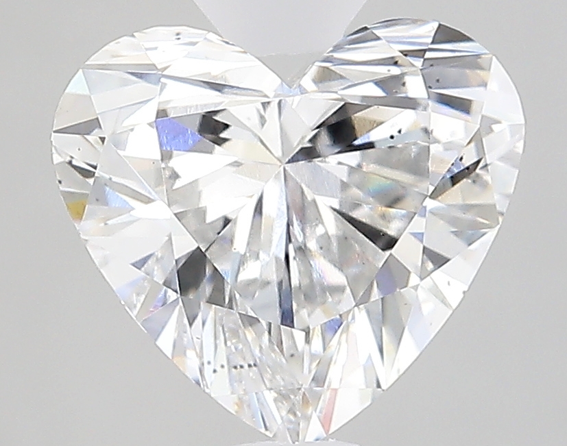 2.82 Carat F-SI1 Ideal Heart Diamond