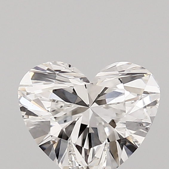 1.00 Carat G-SI1 Ideal Heart Diamond