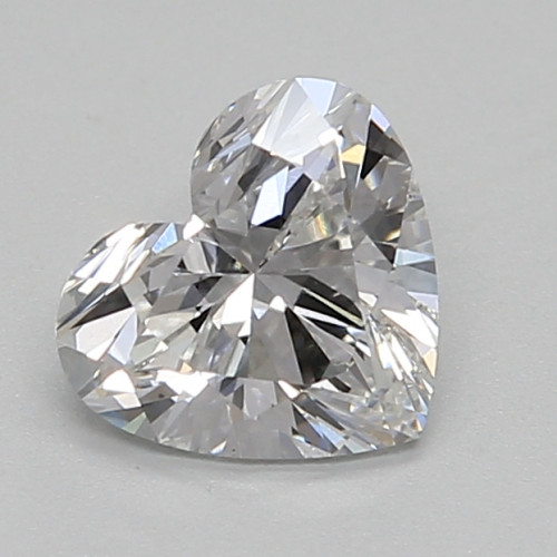 0.90 carat f VS2 EX  Cut IGI heart diamond