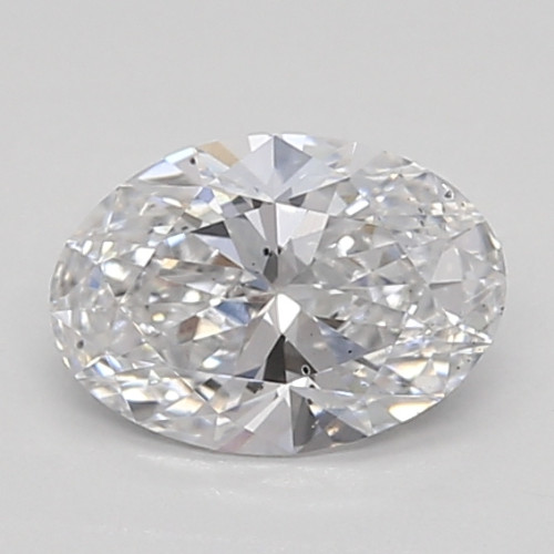 0.56 carat d SI1 EX Cut IGI oval diamond