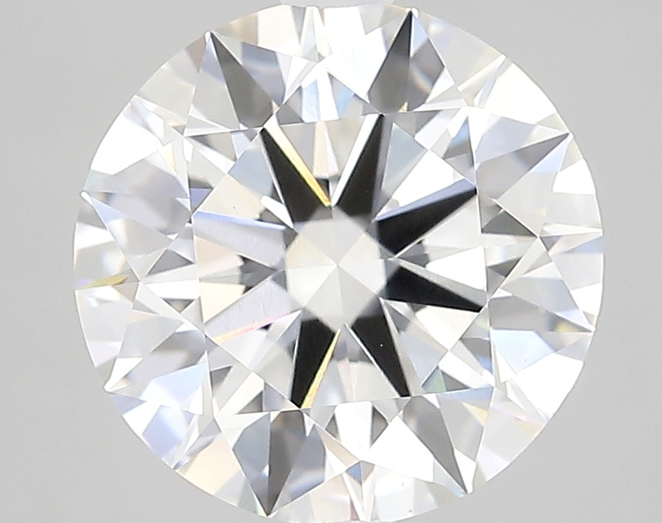 5.05 Carat H-VS1 Ideal Round Diamond