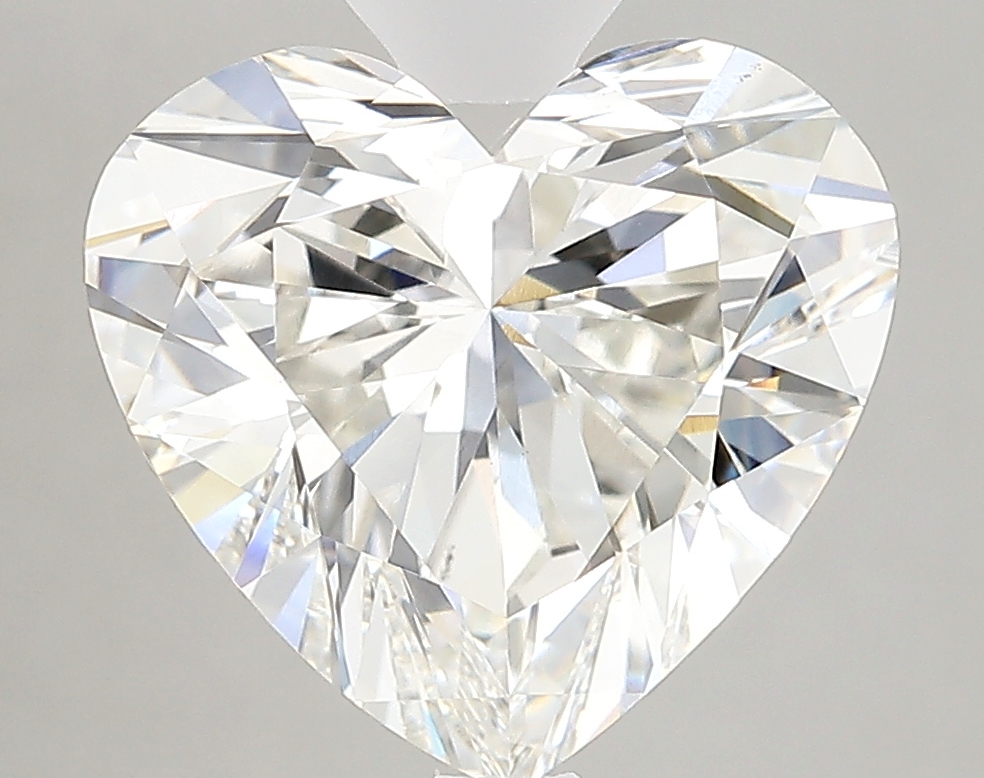 5.01 Carat H-VS1 Ideal Heart Diamond