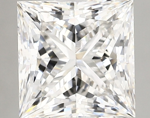 2.37 carat e VVS2 EX Cut IGI princess diamond
