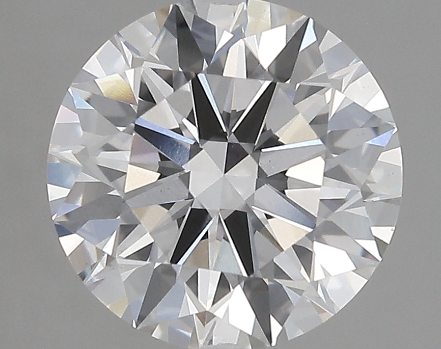3.02 Carat round Lab Grown Diamond Front Image