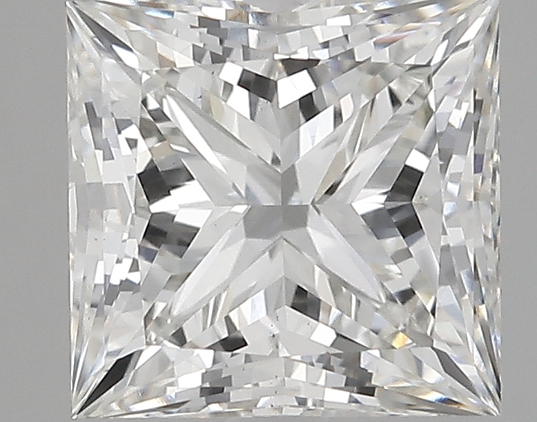 3.31 Carat H-VS1 Very Good Princess Diamond